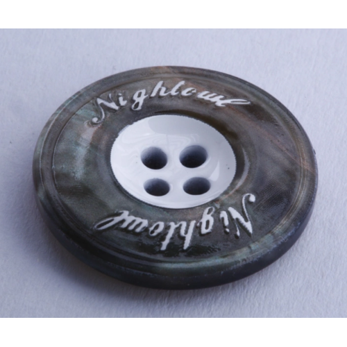 Custom Glass Pearlescent Resin Buttons